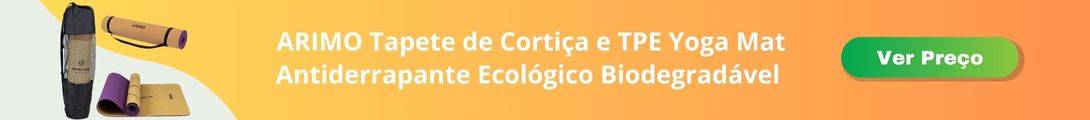 _ARIMO Tapete de Cortiça e TPE Yoga Mat Antiderrapante Ecológico Biodegradável