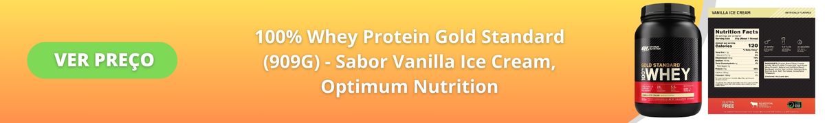 100% Whey Protein Gold Standard (909G) - Sabor Vanilla Ice Cream, Optimum Nutrition
