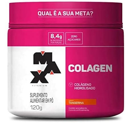 Collagen 120g - Max Titanium Tangerina