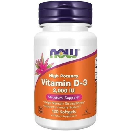 NOW FOODS Vitamina D-3 2000 UI ｜ 367