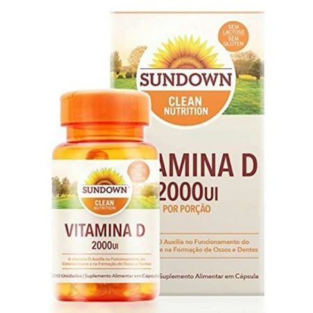 SUNDOWN VITAMINAS Vitamin D3 2000 IU Softgels