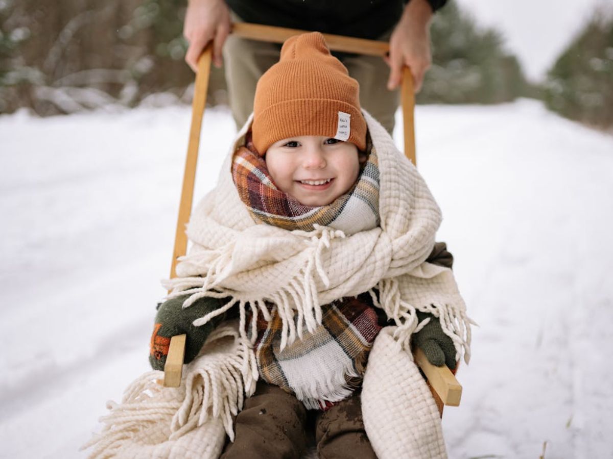 roupa infantil no inverno