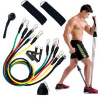 Conjunto de faixas de resistência (11 peças)