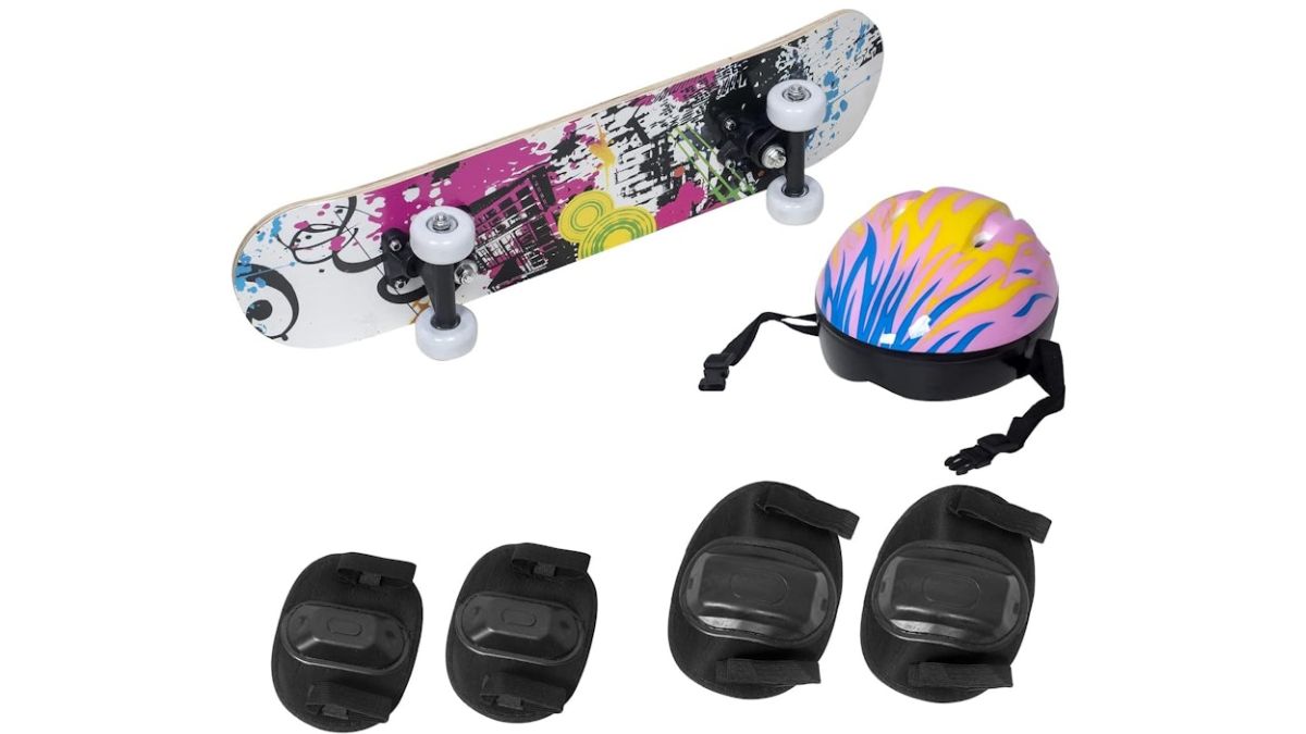 BH STORE Skate Infantil Tinta Rosa