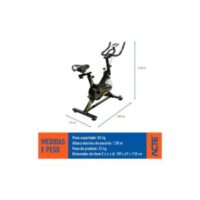 Bicicleta Ergométrica Spinning E16 Acte Sports (2)