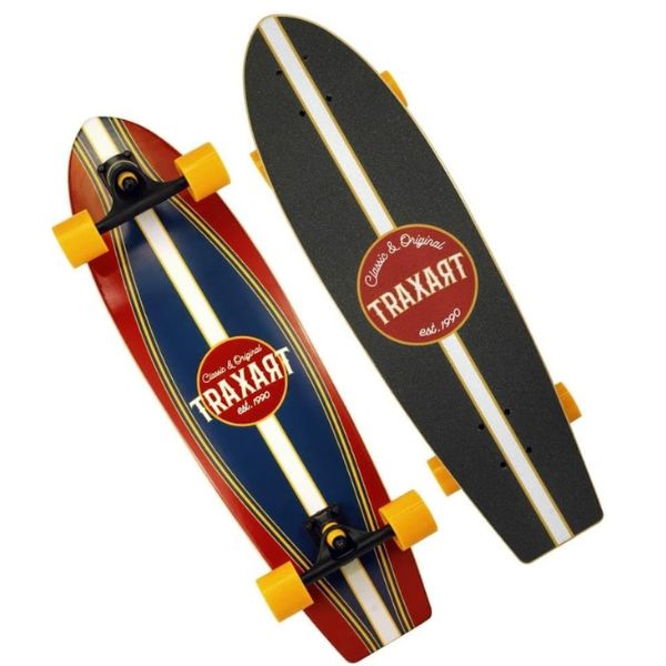 TRAXART Longboard Vintage 33” Simulador de Surf